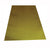 K & S 250 Decorative Metal Sheet, 35 ga Thick Material, 4 in W, 10 in L, Brass, Brass