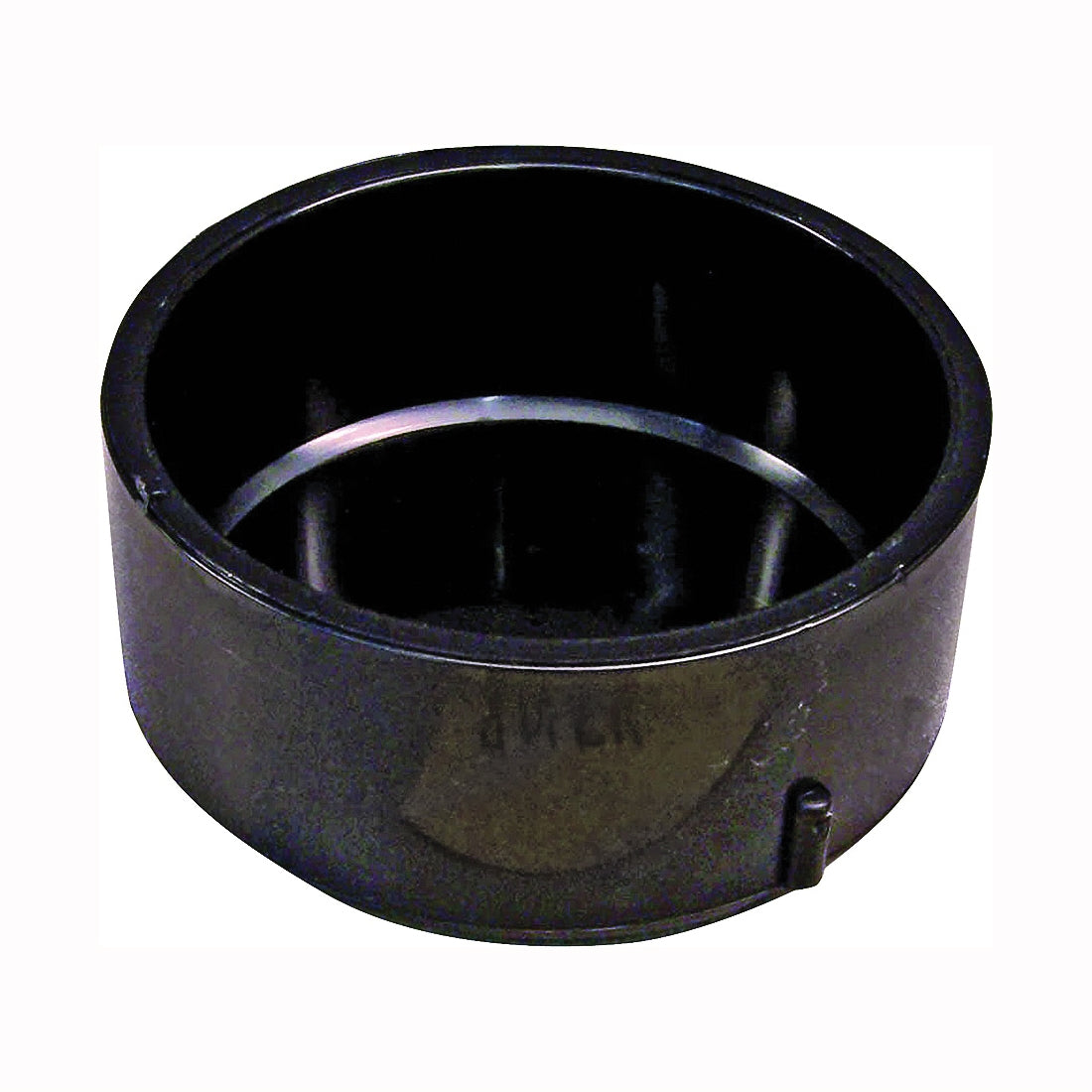 GENOVA 800 Series 80152 Pipe Cap, 2 in, Hub, Black, SCH 40 Schedule