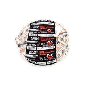 Southwire 1051098 Building Wire, 14 AWG Wire, 3 -Conductor, 250 ft L, Copper Conductor, PVC Insulation