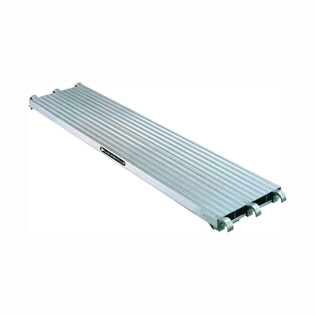 Louisville PD9207 Scaffold Platform, 7 ft L, 18-3/4 in W, Aluminum