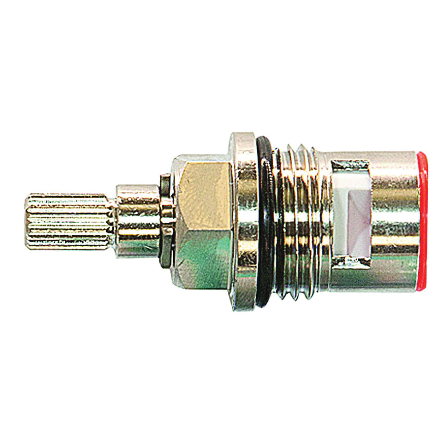 Danco 17476E Ceramic Disc Faucet Stem, Brass, 2-1/8 in L, For: Kohler Two Handle Lavatory and Bath Faucets