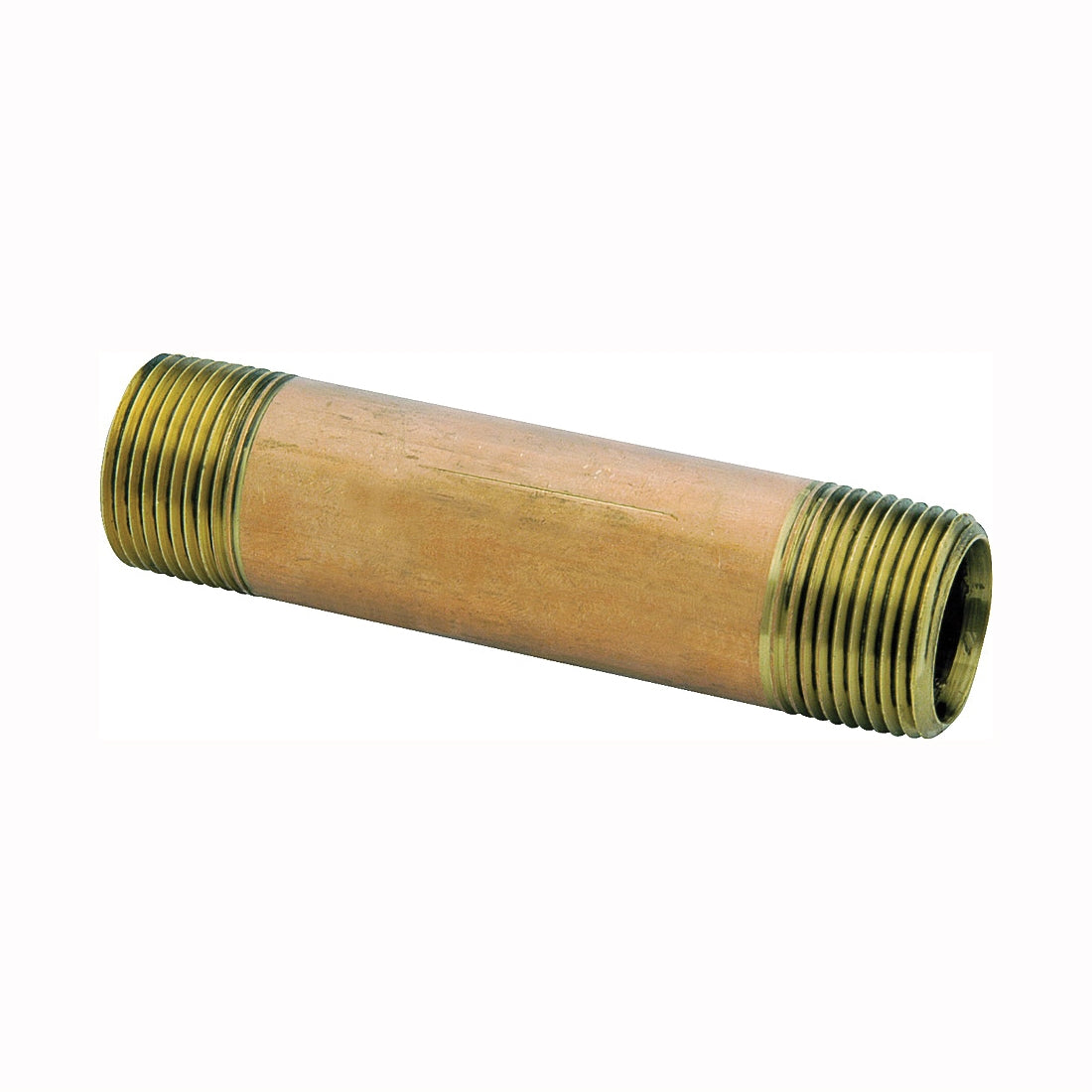 Anderson Metals 736112-12 Pipe Nipple, 3/4 in, NPT, Brass, SCH 40 Schedule