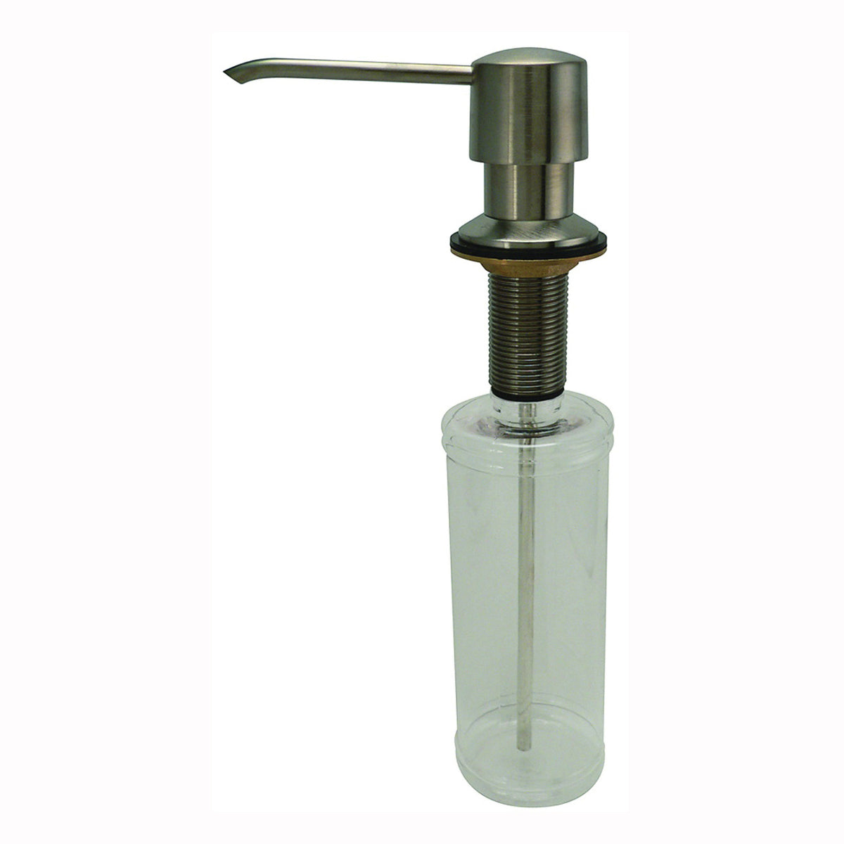 Plumb Pak PP612DSBN Soap Lotion Dispenser, 10 oz Capacity, Brushed Nickel