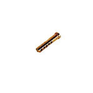 SpeeCo S07041400 Clevis Pin, 2 in OAL, Yellow Zinc Dichromate