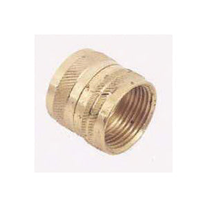 Plumb Pak PP850-67 Hose Adapter, 3/4 x 3/4 in, FHT x FIP, Brass, For: Garden Hose