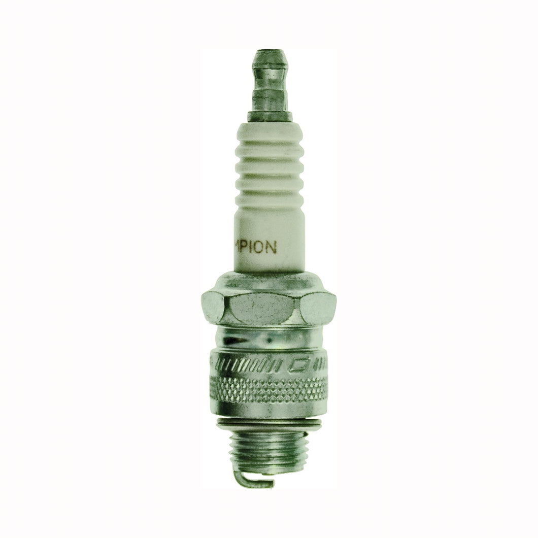 Champion RJ19LM Spark Plug, 0.029 to 0.033 in Fill Gap, 0.551 in Thread, 0.813 in Hex, Copper