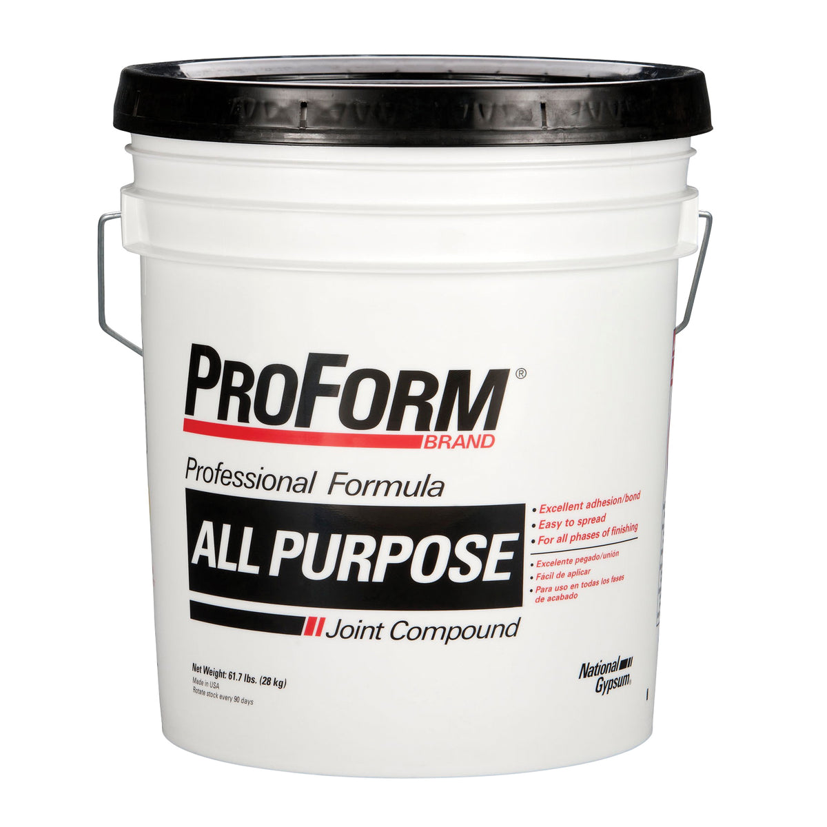 Proform JT0070 Joint Compound, Paste, Gray, 61.7 lb