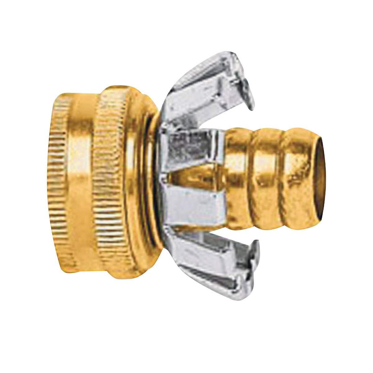 Gilmour C34F Hose Repair Coupler, 3/4 in, Female, Brass