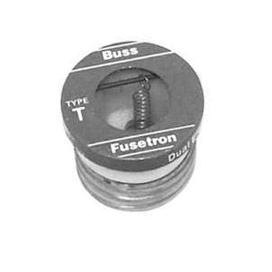 Bussmann BP/T-6-1/4 Plug Fuse, 6.25 A, 125 V, 10 kA Interrupt, Plastic Body, Low Voltage, Time Delay Fuse
