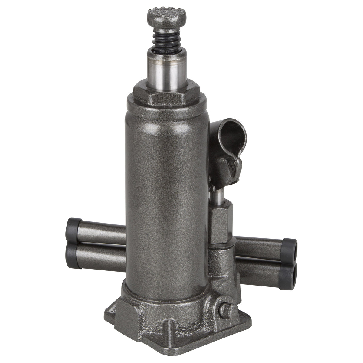 ProSource T010704 Hydraulic Bottle Jack, 4 ton, 7-5/8 to 14-5/8 in Lift, Steel, Gray