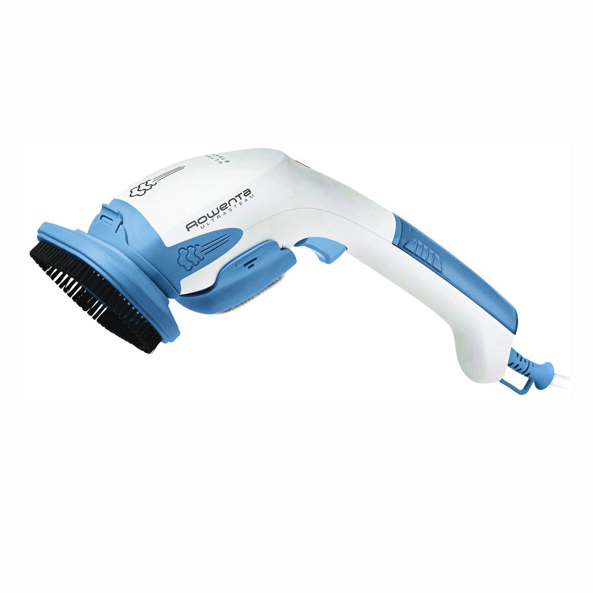 Rowenta DR6015 Portable Ultrasteam Brush, 800 W, 12 g/min Steam Output, 55 mL Water Tank, Plastic, Blue/White