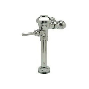 Zurn Aquaflush Series Z6000-YB-YC Toilet Flush Valve, 1 in IPS, 3.5 gpf Flush, Flush-o-Meter Flushing System, Brass