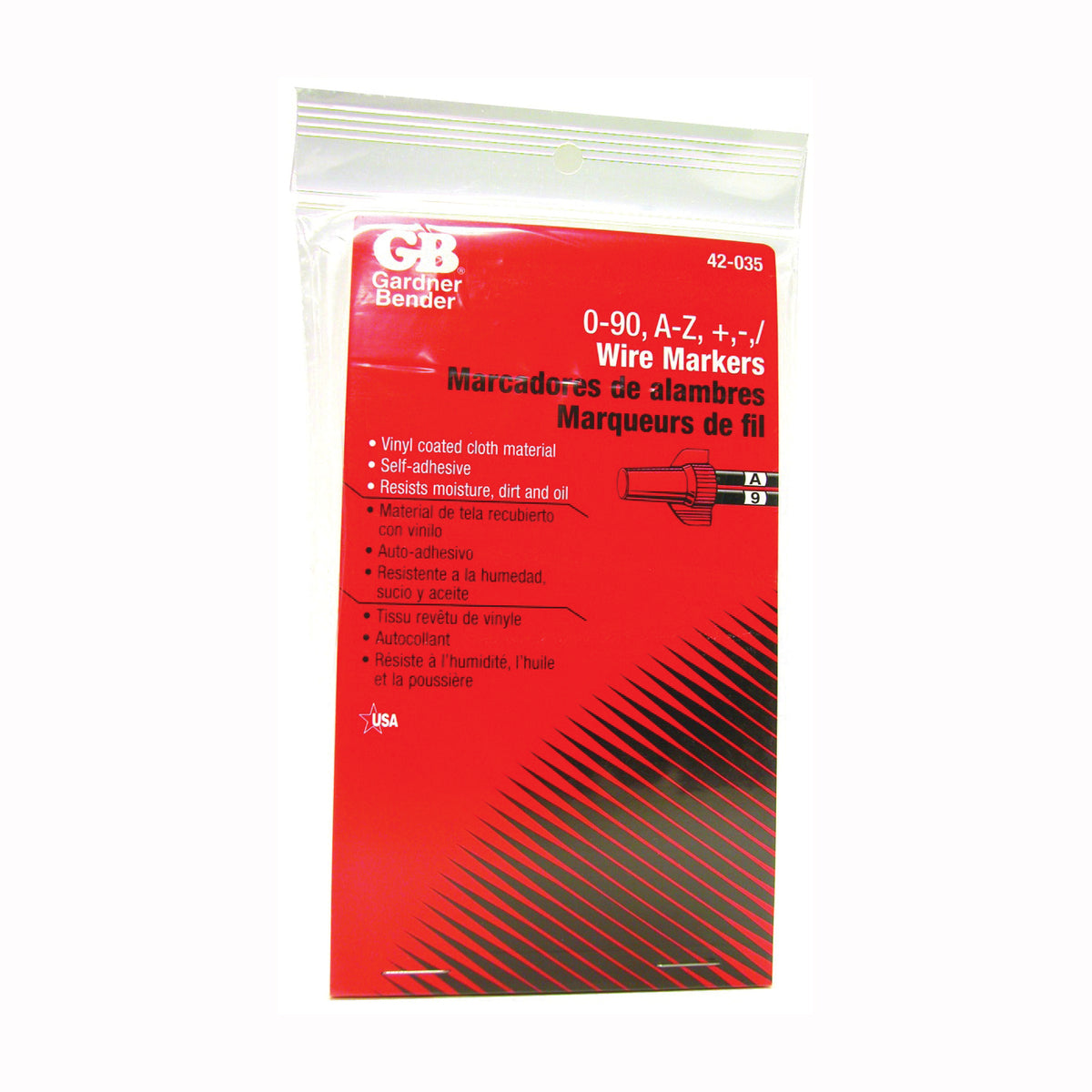 GB 42-035 Pocket-Sized Wire Markers Booklet