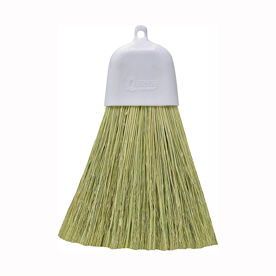 Quickie 405CQ Whisk Broom, Fiber Bristle, 10-1/2 in OAL, Plastic Handle