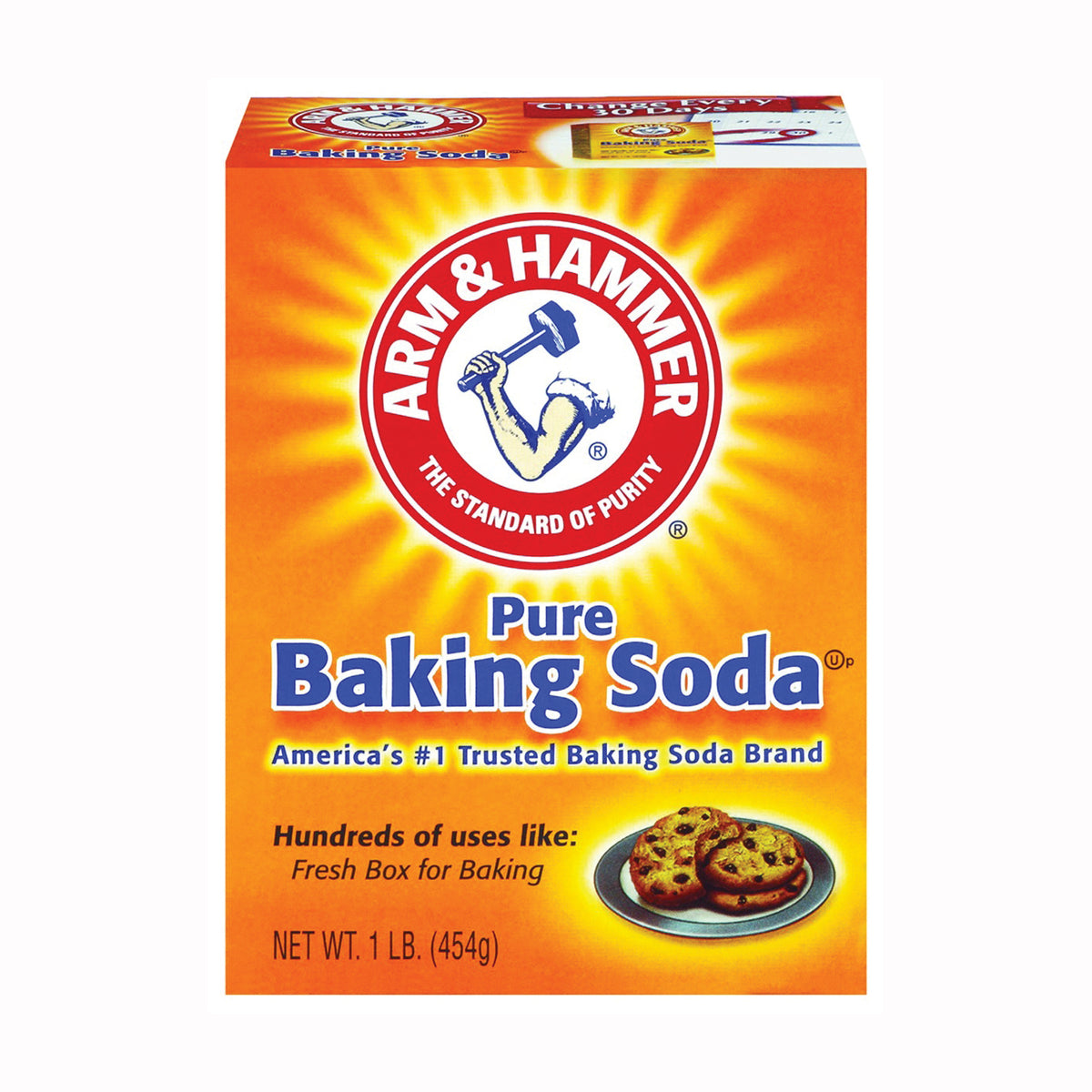 ARM &amp; HAMMER 01110 Baking Soda, 1 lb Box