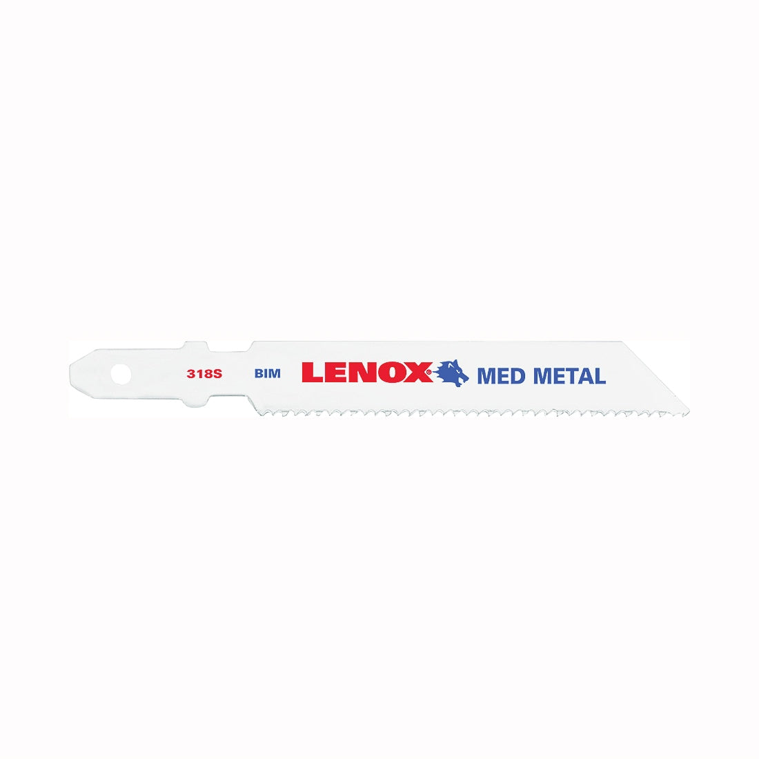 Lenox 20302BT318S Jig Saw Blade, 3-5/8 in L, 18 TPI