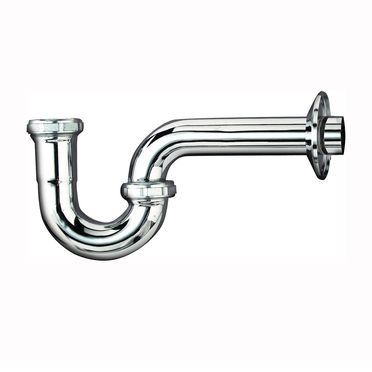 Plumb Pak PP20200 P-Trap, 1-1/4 in, NPT x Flanged