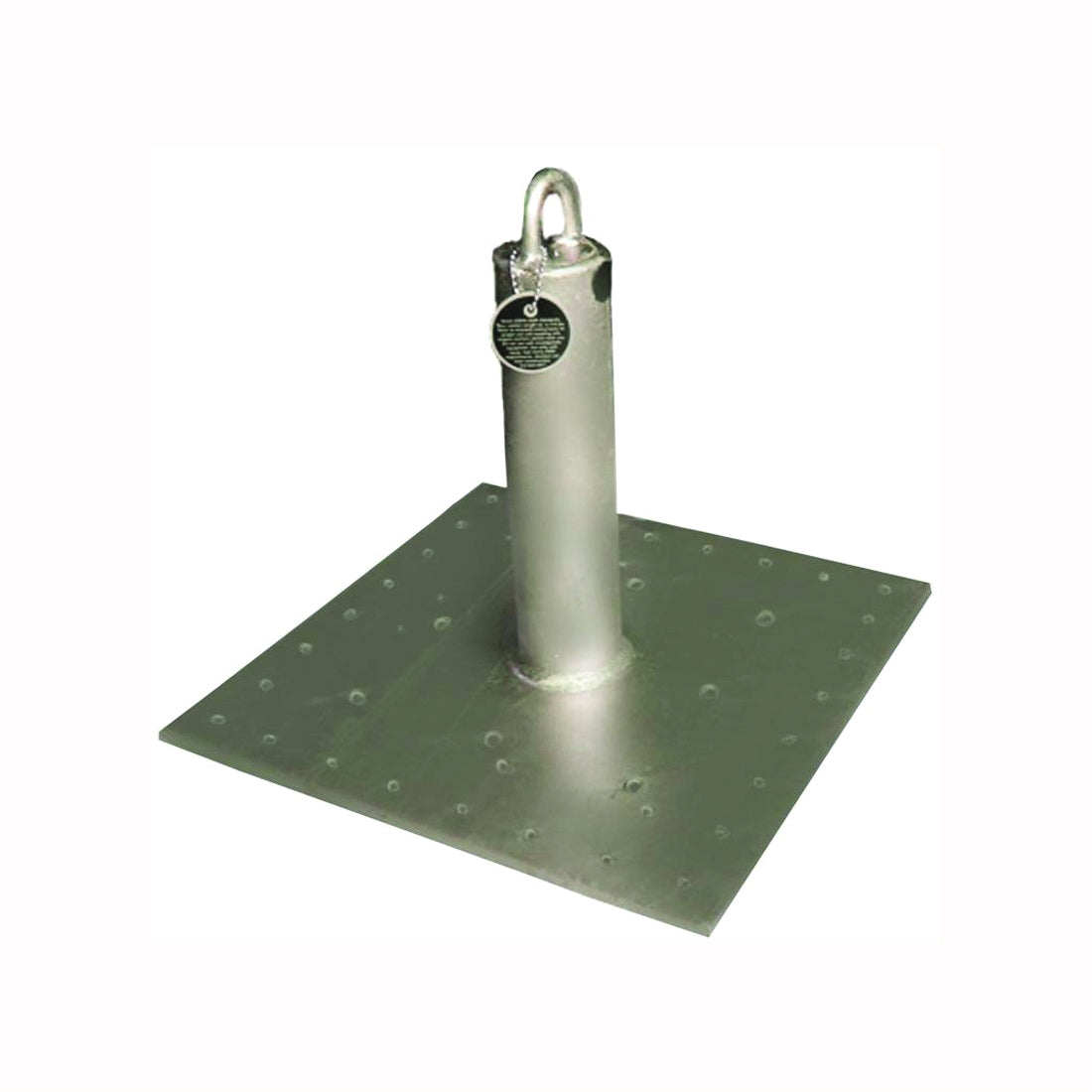 Qualcraft Industries Series 00645 Roof Anchor, Steel, Galvanized