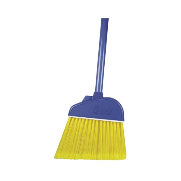 Quickie 700TRI Kitchen Broom, 10 in Sweep Face, Polypropylene Bristle, Steel Handle