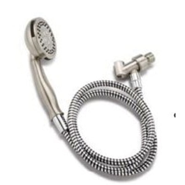 Plumb Pak K745CP Handheld Shower, 1.8 gpm, 5-Spray Function, Polished Chrome, 60 in L Hose