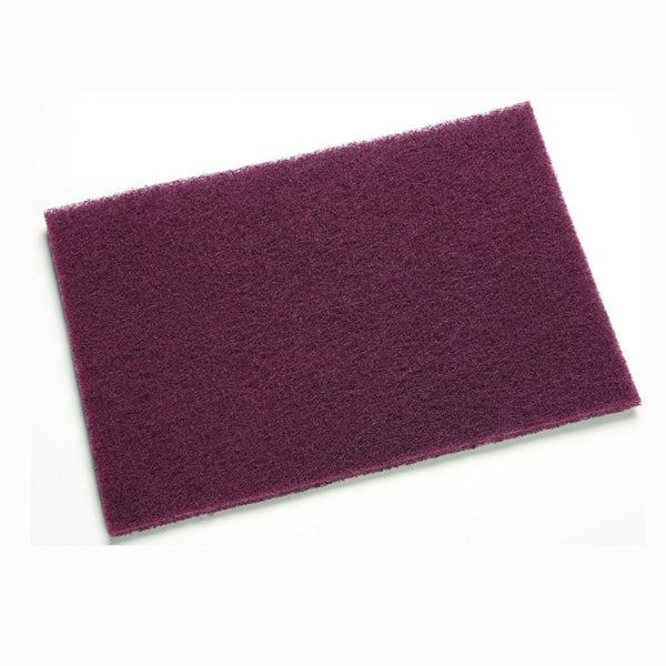 Scotch-Brite 7447 Hand Pad, 9 in L, 6 in W, Very Fine, Aluminum Oxide Abrasive