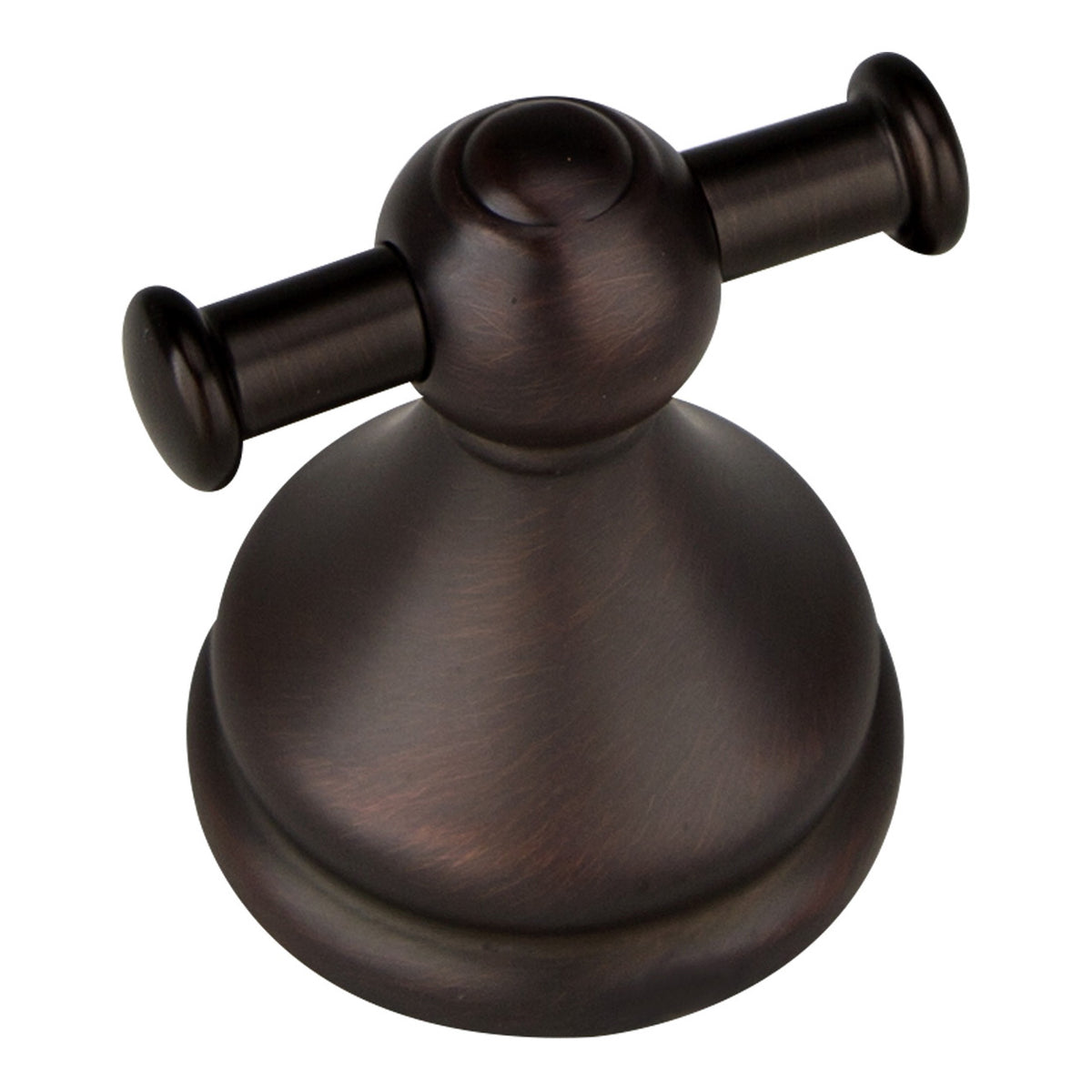 Boston Harbor L5053-50-10-3L Double Robe Hook, 2-Hook, Zinc, Oil-Rubbed Bronze, Wall Mounting