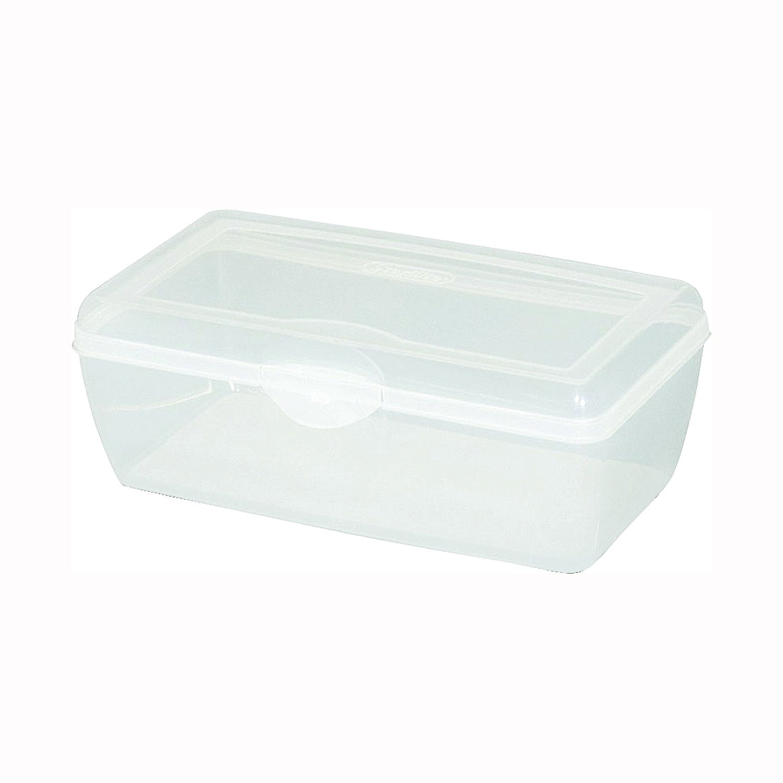 Sterilite 18058606 Storage Box, Plastic, Clear, 13-1/8 in L, 7-5/8 in W, 4-1/2 in H
