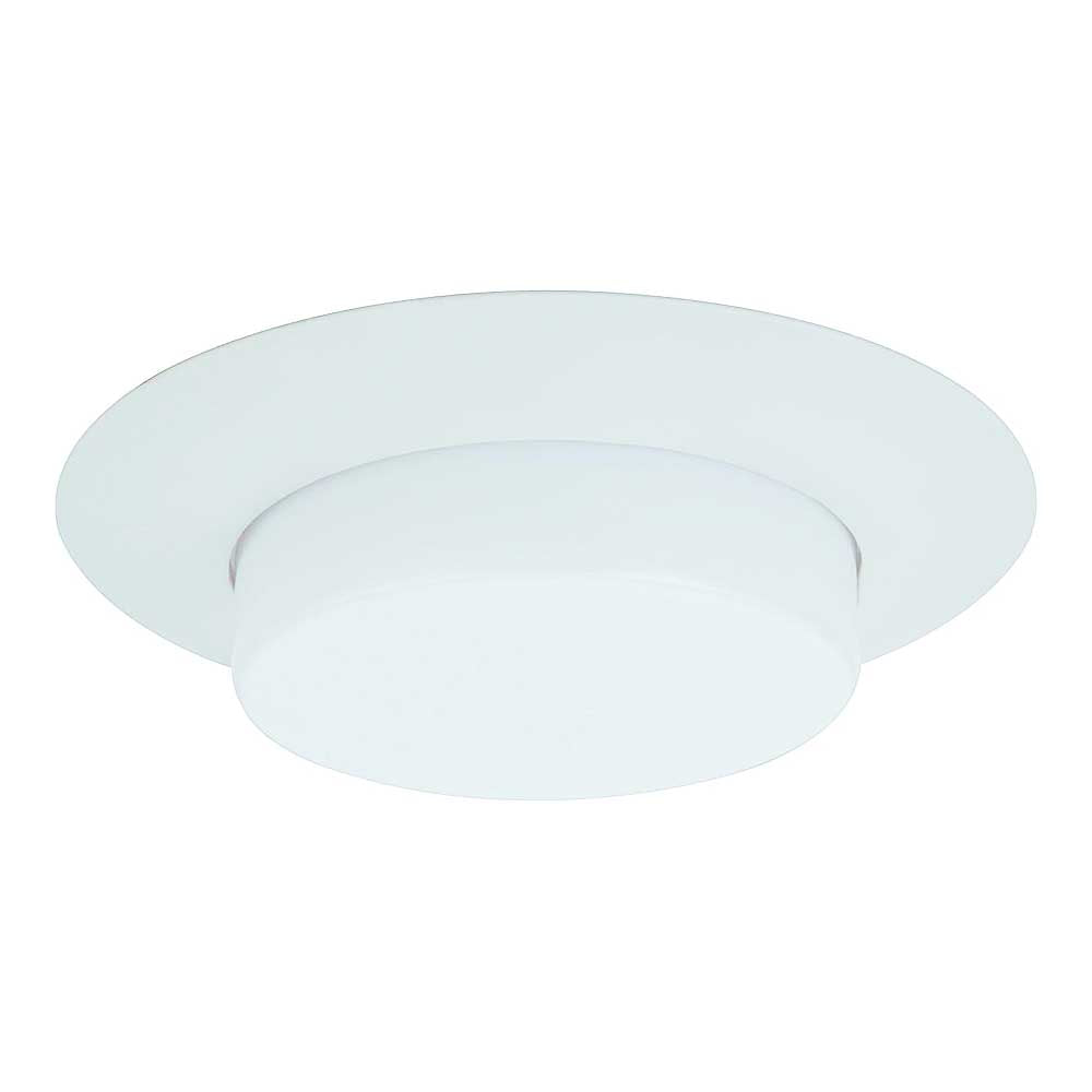 Boston Harbor T505WH-3L Recessed Lighting Trim, Plastic Lens, Steel/Plastic Body, White, White