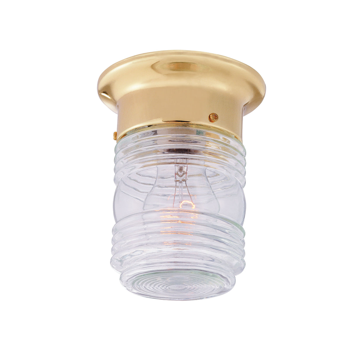 Boston Harbor HV-66919-PB-3L Porch Light, 120 V, 60 W, Steel Fixture, Polished Brass Fixture