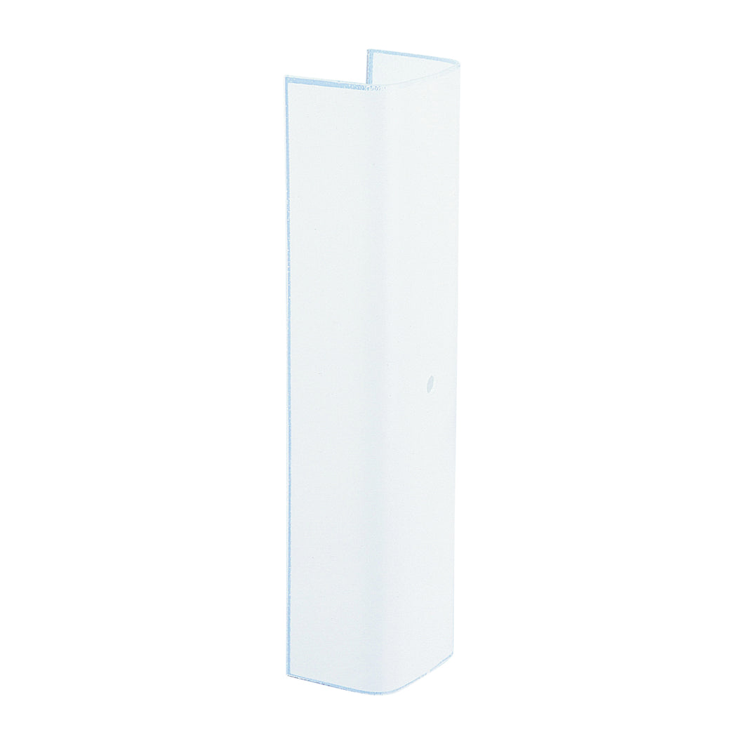 Westinghouse 8175900 Channel Shade, Rectangular, Glass, White