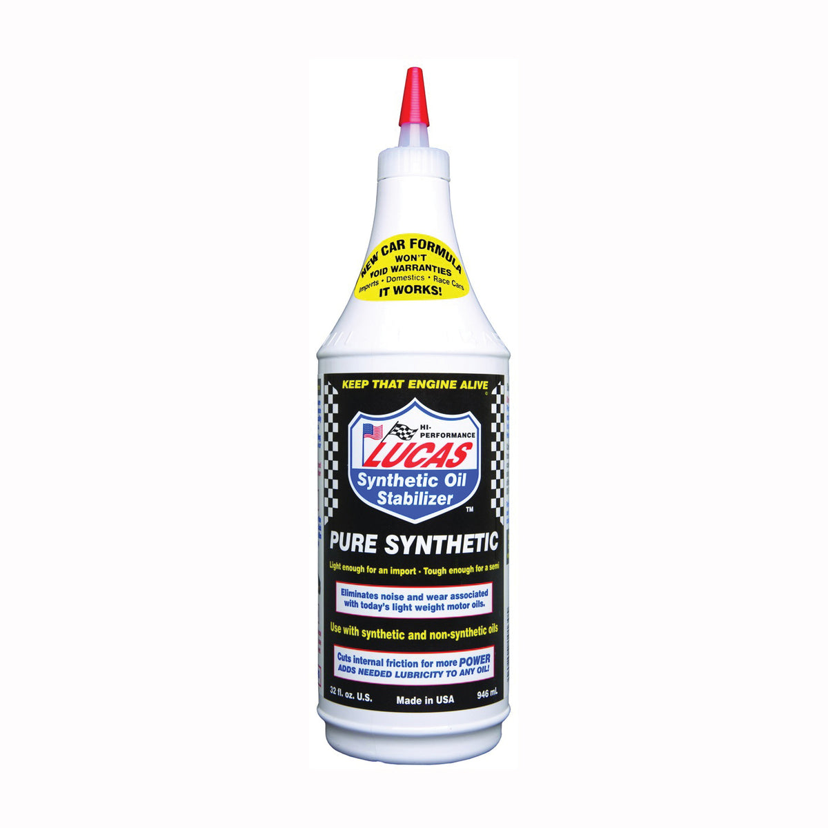Lucas Oil 10130 Oil Stabilizer, 1 qt Bottle