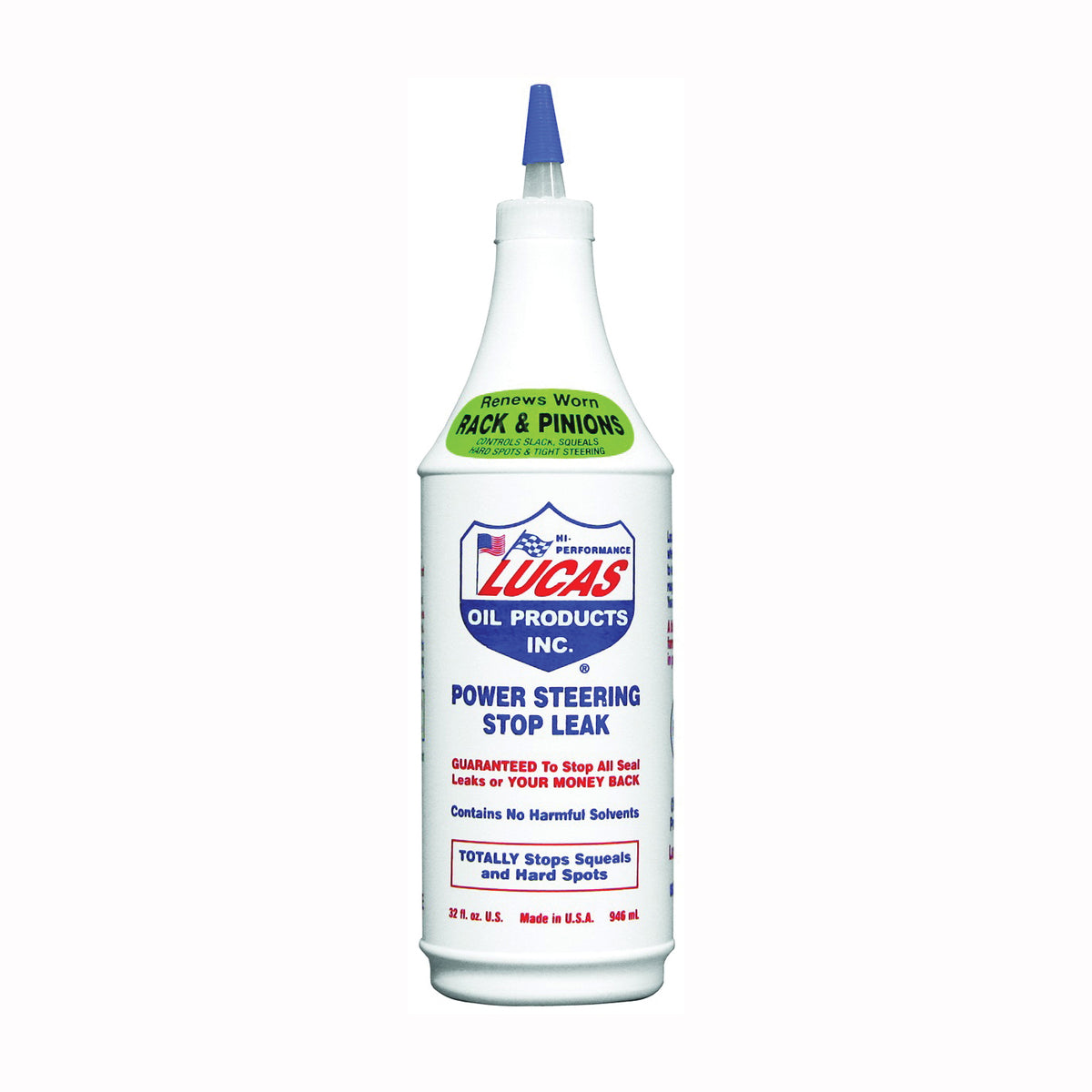 Lucas Oil 10011 Power Steering Fluid Light Red, 1 qt Bottle