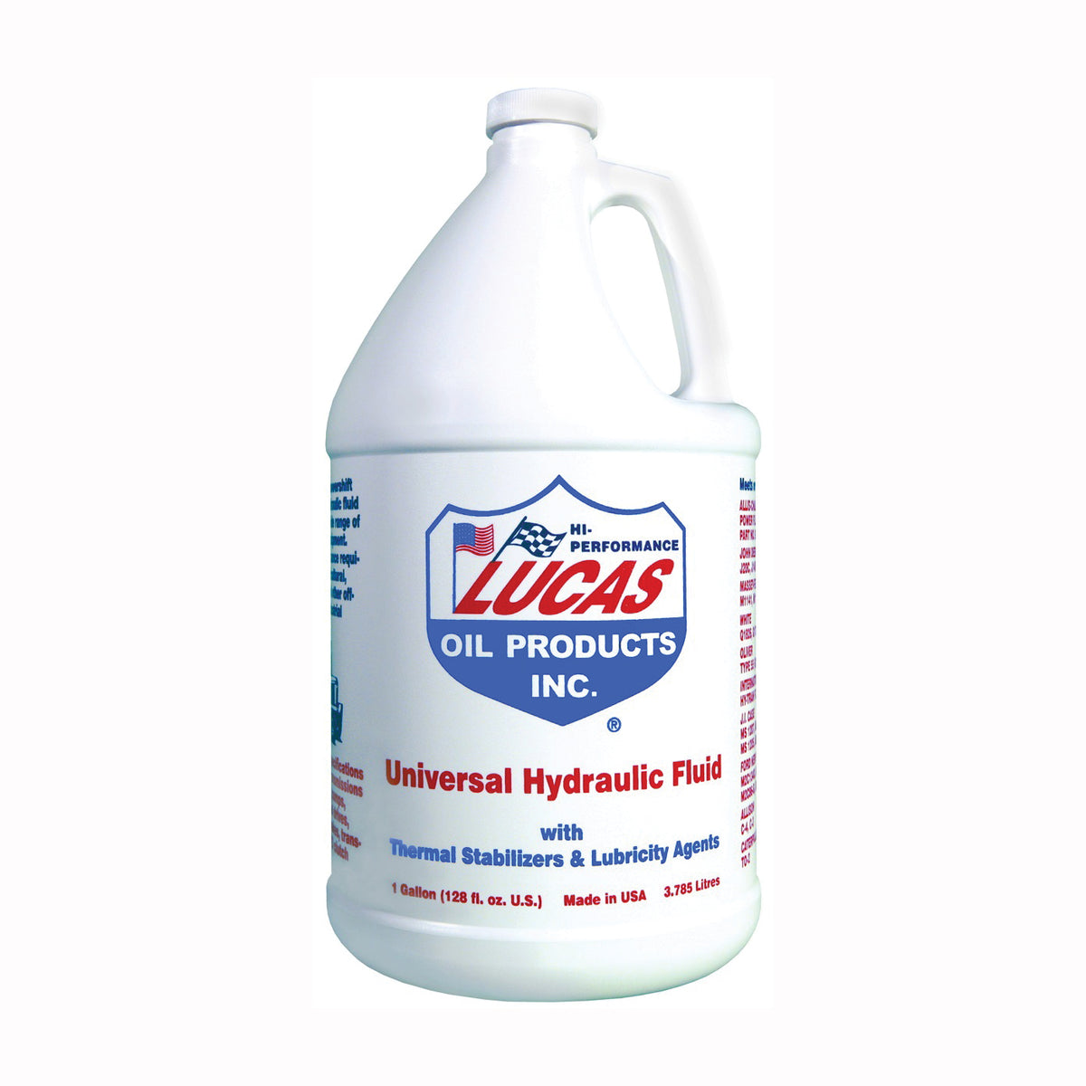 Lucas Oil 10017 Hydraulic and Transmission Fluid, 1 gal Bottle