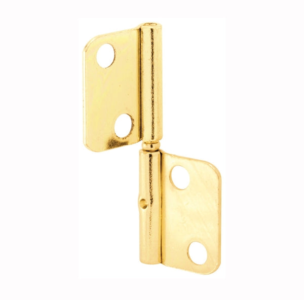 Prime-Line N 6835 Shutter Door Hinge, Steel, Brass