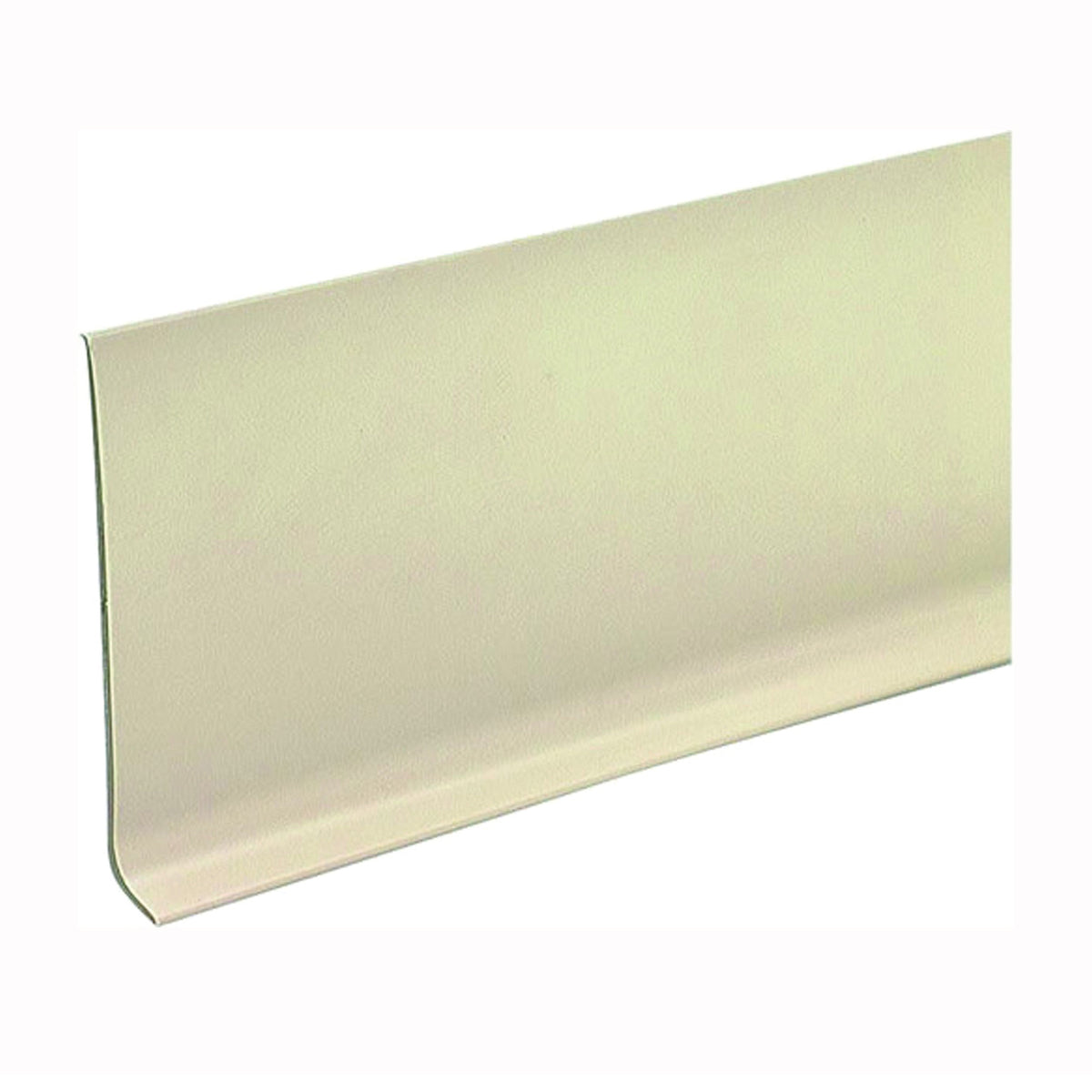 M-D 75481 Wall Base, 120 ft L, 4 in W, Vinyl, Almond