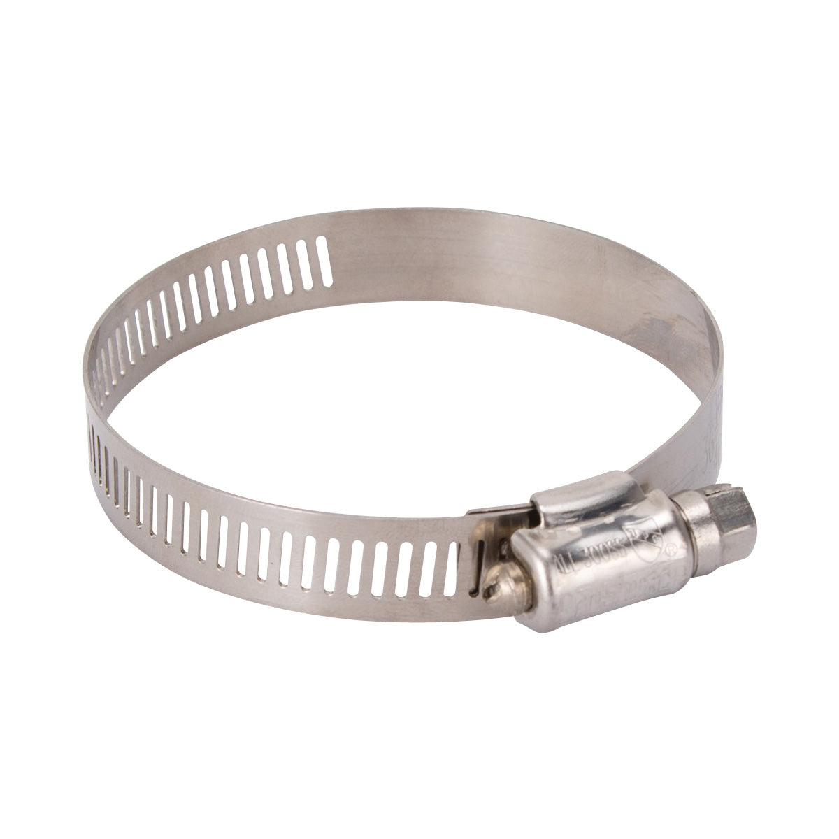 ProSource HCRSS40 Interlocked Hose Clamp, Stainless Steel, Stainless Steel