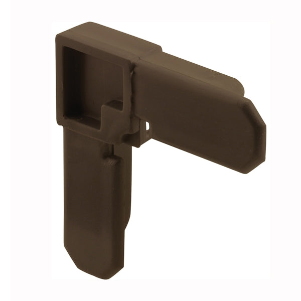 Prime-Line PL 14285 Square Cut Screen Frame Corner, Plastic, Bronze, For: PL14079 Screen Frame