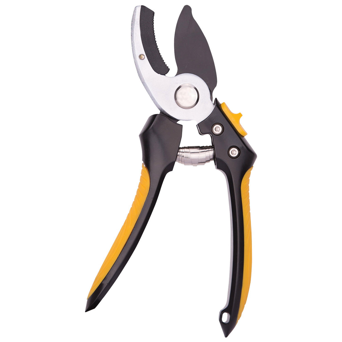 Landscapers Select GP1409 Pruning Shear, 1/2 in Cutting Capacity, Steel Blade, Aluminum Handle, Cushion-Grip Handle