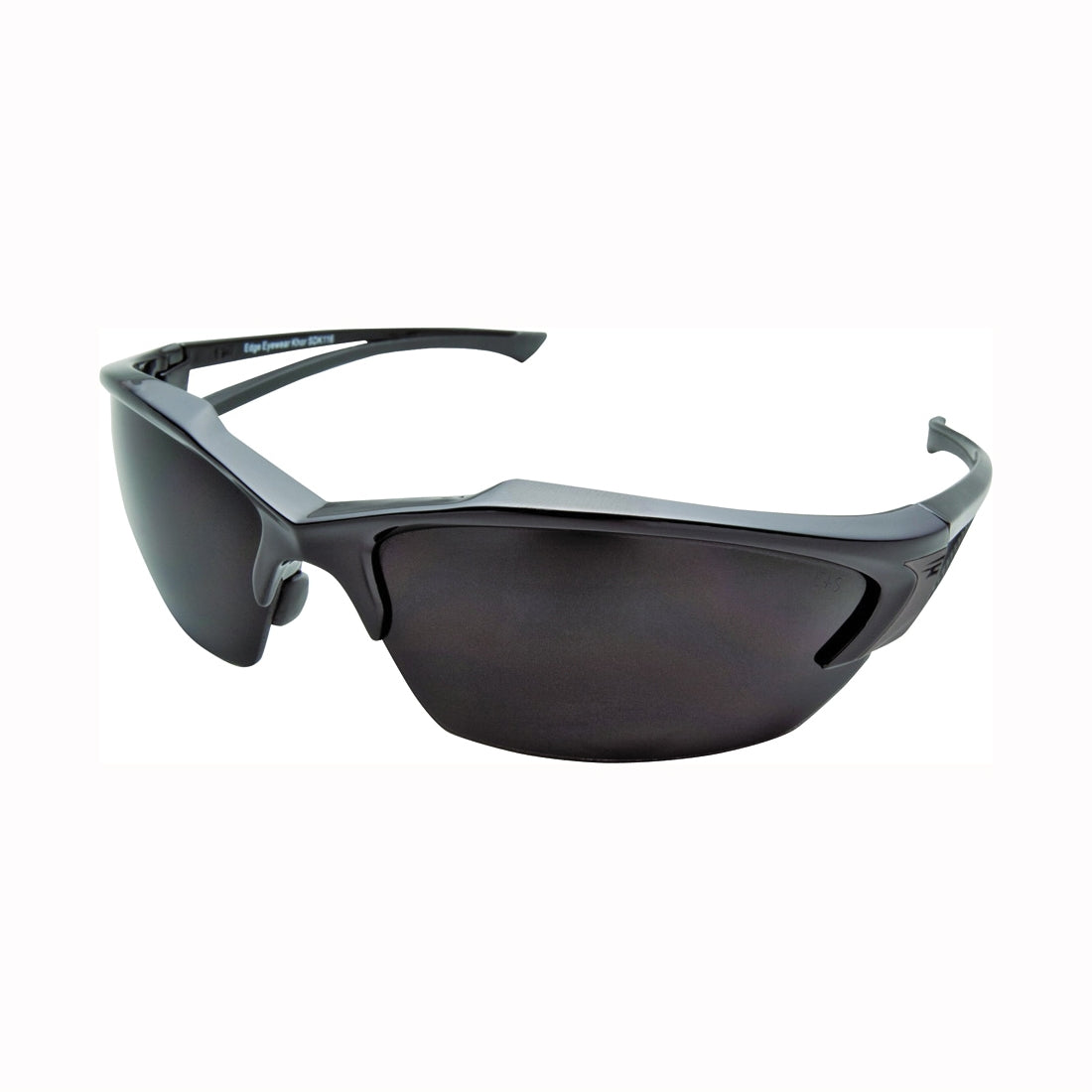 Edge SDK416 Non-Polarized Safety Glasses, Scratch-Resistant Lens, Polycarbonate Lens, Full Frame, Nylon Frame