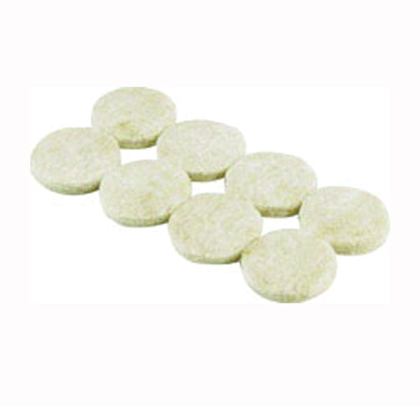 Shepherd Hardware 9927 Furniture Pad, Felt Cloth, Beige, 2 in L, 2 in W, Square