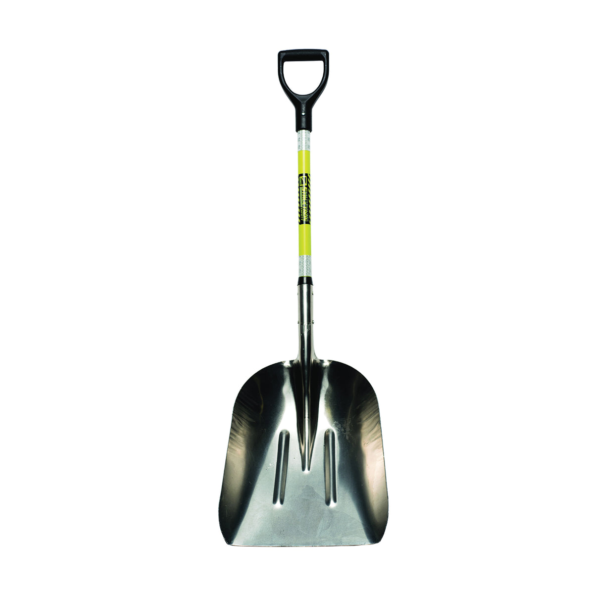 Structron 49755 Grain Scoop, 15-1/4 in W Blade, 19 in L Blade, Aluminum Blade, Fiberglass Handle, D-Shaped Handle