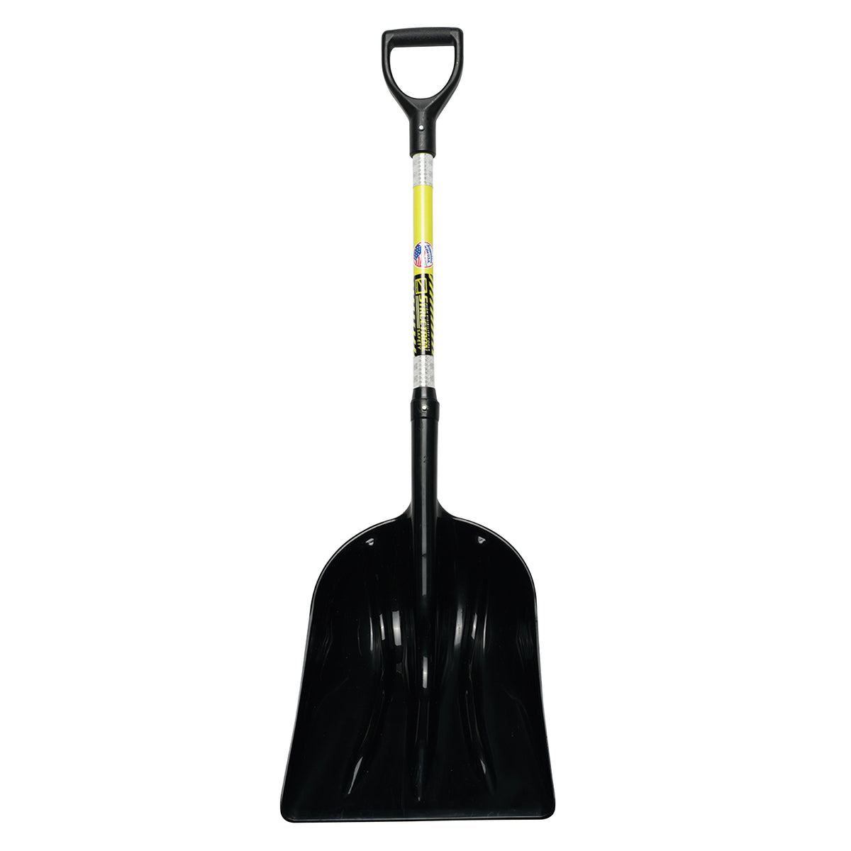 Structron 49757 Grain Scoop, 14-1/4 in W Blade, 19 in L Blade, Polycarbonate Blade, Fiberglass Handle, D-Shaped Handle