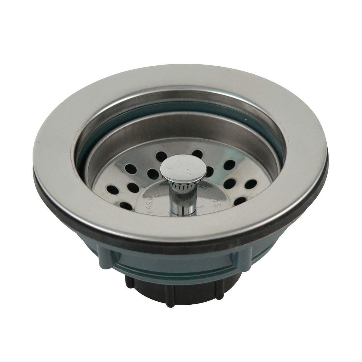 Plumb Pak PP20665 Basket Strainer, Plastic, For: 3-1/2 in Dia Opening Kitchen Sink