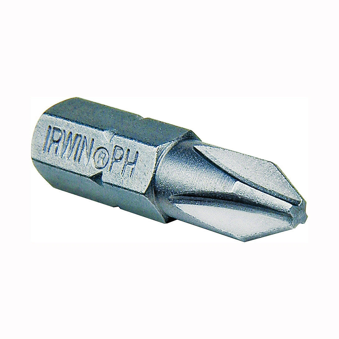 IRWIN IWAF21PH3B25 Insert Bit, #3 Drive, Phillips Drive, 1/4 in Shank, Hex Shank, 1 in L, S2 Steel