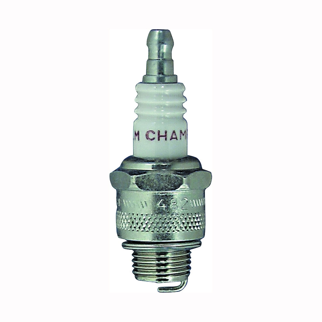 Champion J19LM Spark Plug, 0.027 to 0.033 in Fill Gap, 0.551 in Thread, 0.813 in Hex, Copper, For: 4-Cycle Engines