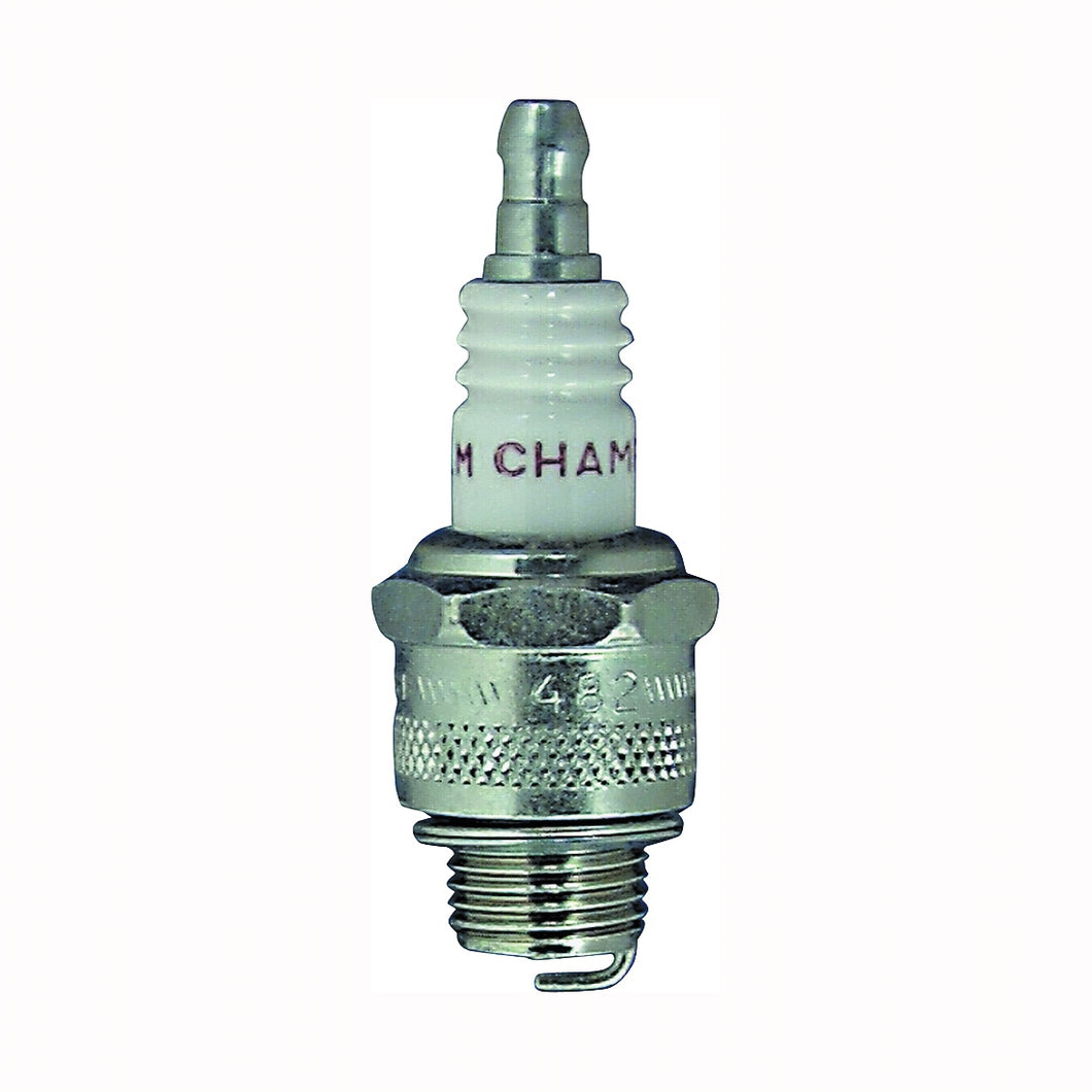 Champion J19LM Spark Plug, 0.027 to 0.033 in Fill Gap, 0.551 in Thread, 0.813 in Hex, Copper, For: 4-Cycle Engines