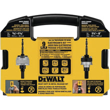 Load image into Gallery viewer, DeWALT D180002 Hole Saw Kit, 9-Piece
