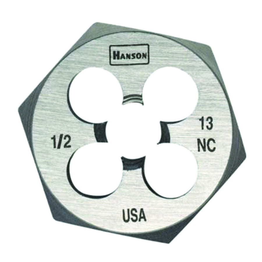 IRWIN 6848 Machine Screw Die, 9/16-12 Thread, NC Thread, Right Hand Thread, HCS