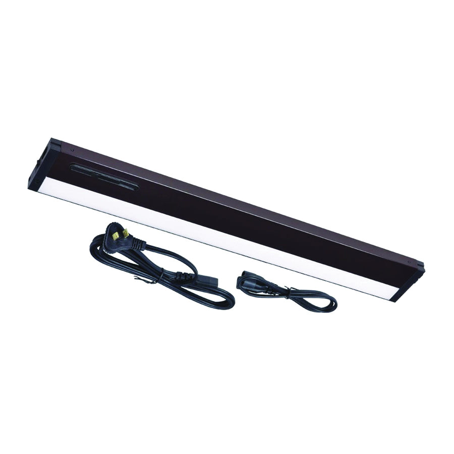GOOD EARTH LIGHTING UC1034-BR2-18LF0 Under Cabinet Bar, 0.16 A, 120 V, 10.69 W, LED Lamp, 605.8 Lumens
