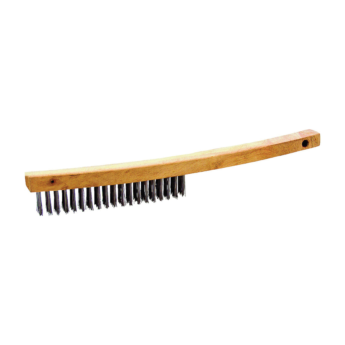 ProSource WB00319S Wire Brush, Metallic Bristle, 5/8 in W Brush, 14-1/4 in OAL